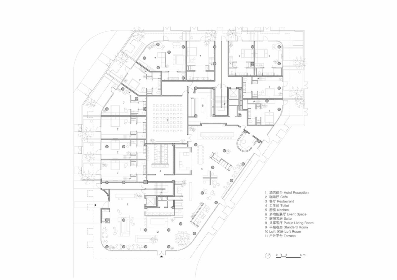 BIM建筑|阿那亚唐舍酒店 / B.L.U.E. Architecture Studio