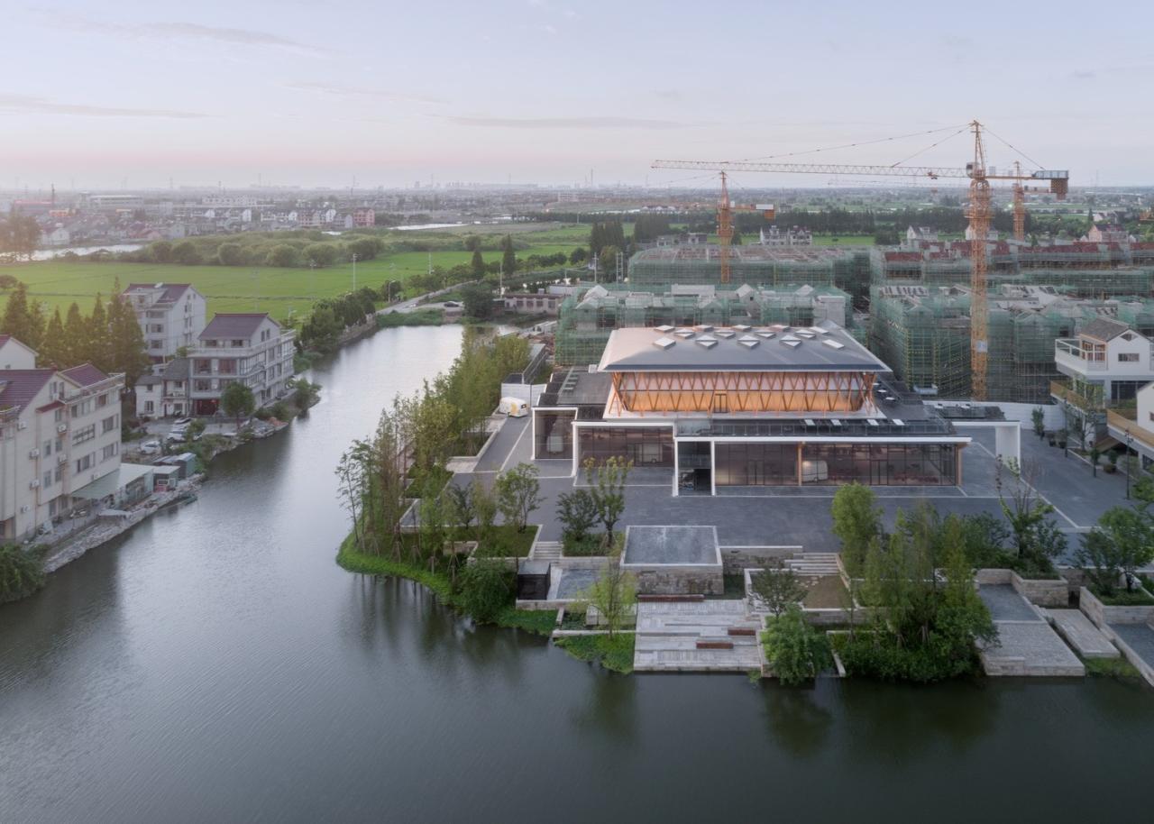 BIM建筑|市集美术馆——西塘东区一号楼的叠合形制 / 山水秀建筑事务所