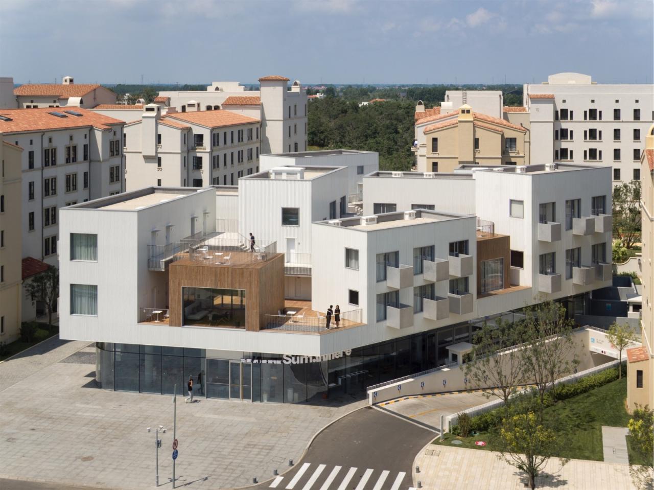 BIM建筑|阿那亚唐舍酒店 / B.L.U.E. Architecture Studio