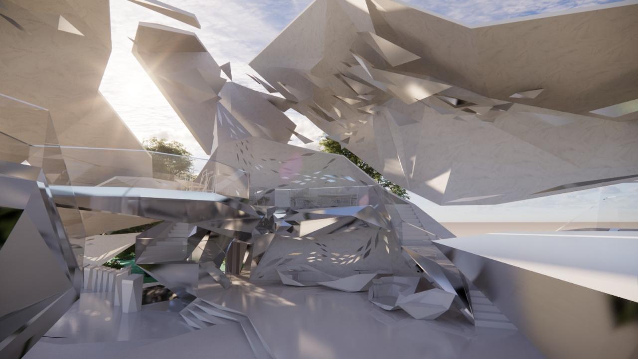 BIM建筑|大三环境艺术系学生的美学观念 / 龚舒腾