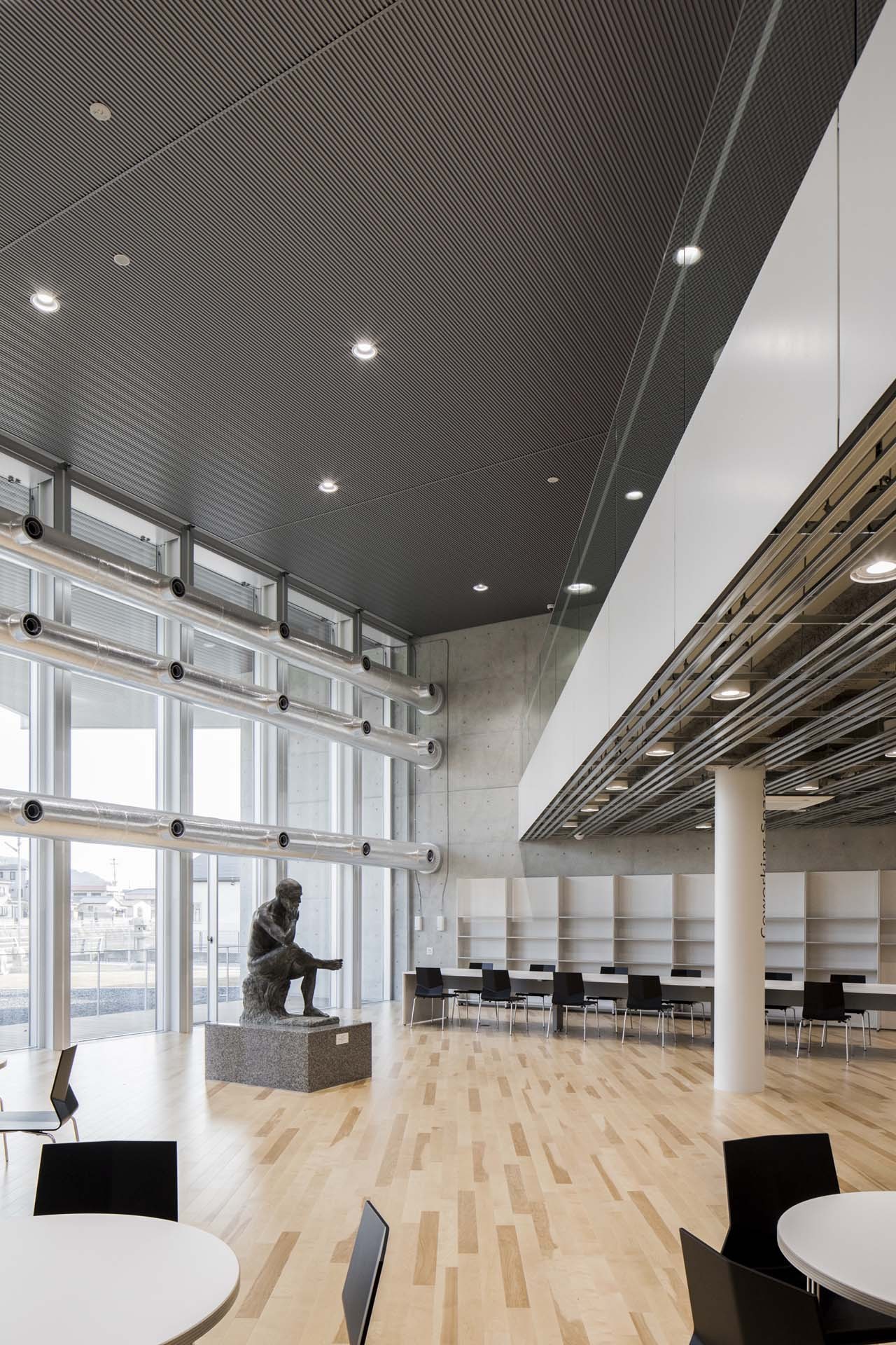 BIM建筑|Librio行桥（行桥市图书馆综合设施） / 三上建筑事务所