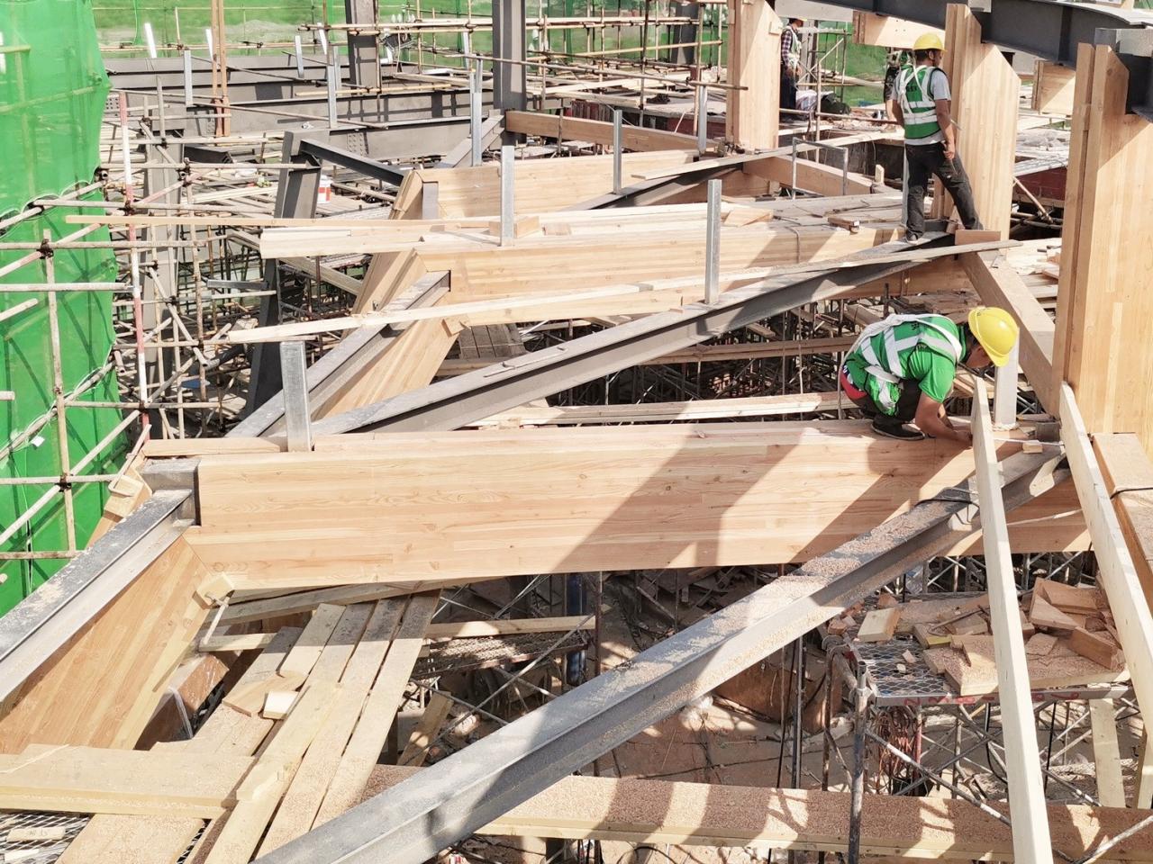 BIM建筑|木构建造设计一体化 l 宜宾白兰美学馆：建筑如何在地生长？