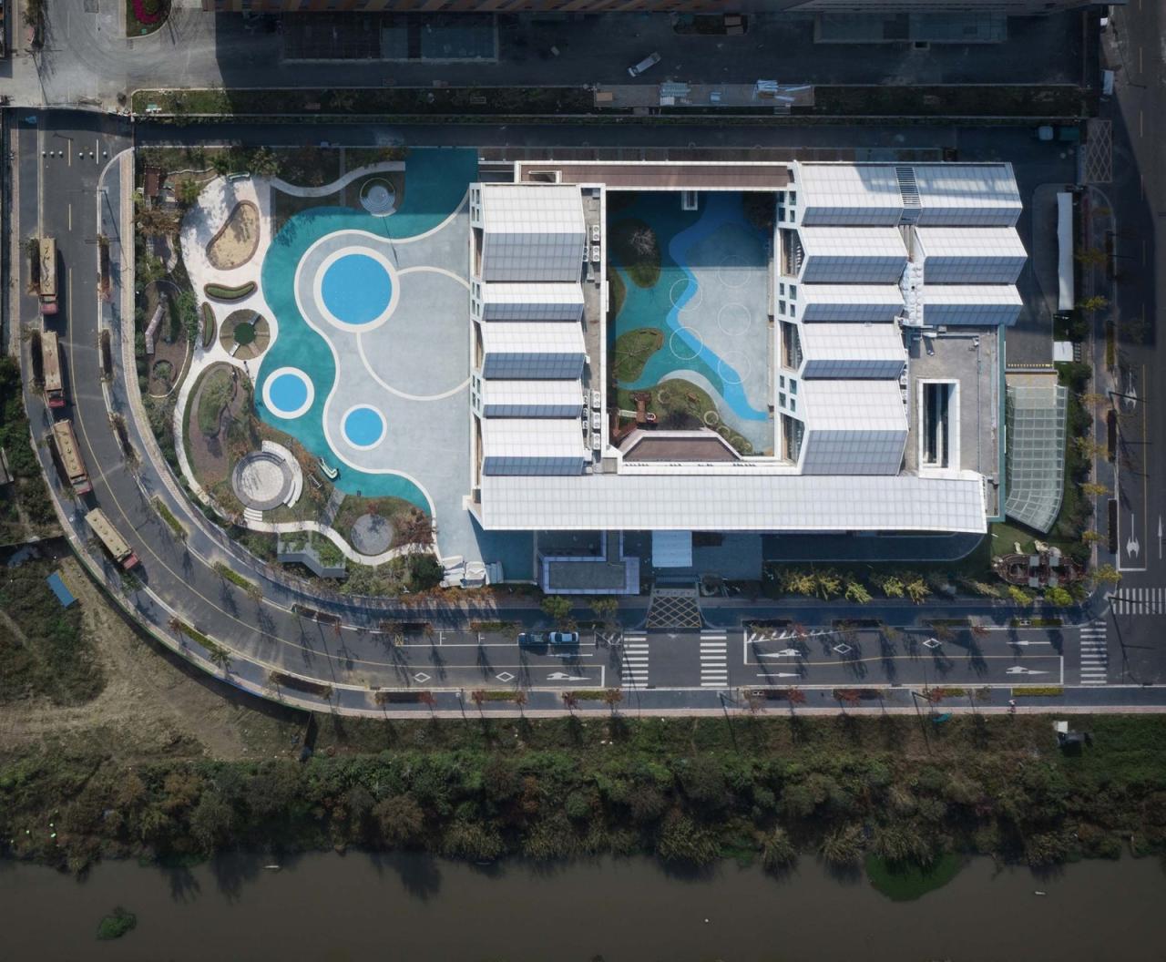 BIM建筑|南京市鼓楼幼儿园江北分园 / 东南大学建筑设计研究院