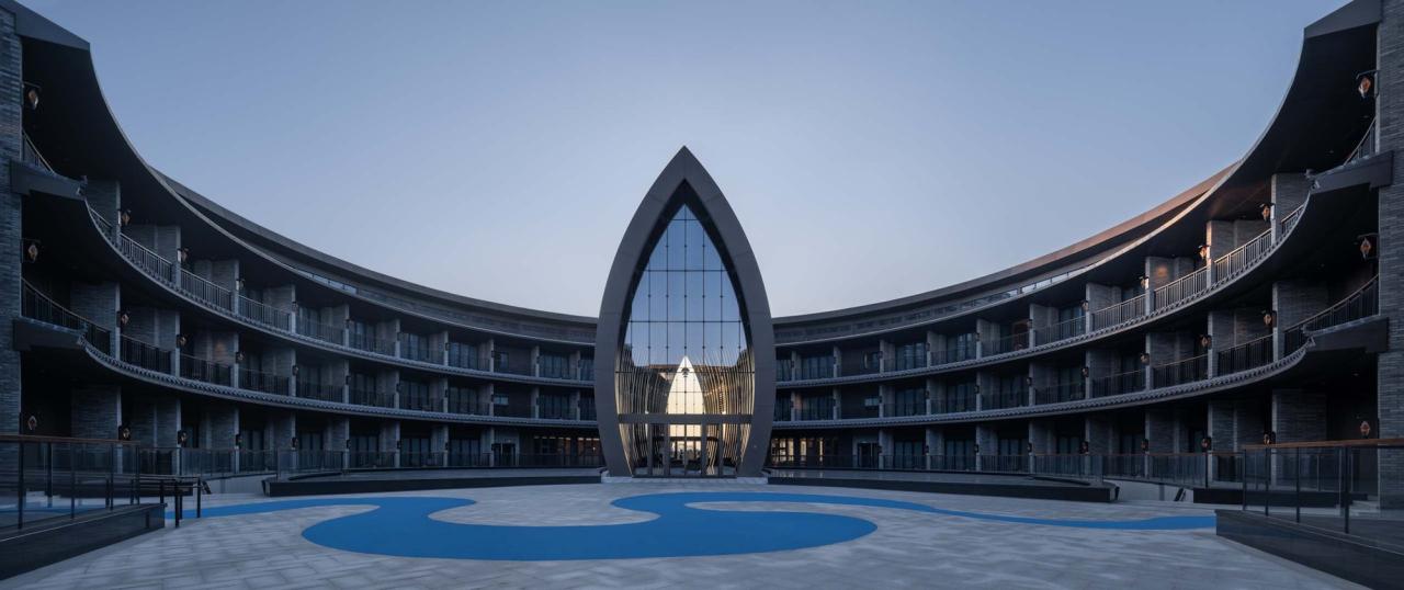 BIM建筑|世界乡村旅游大会永久会址 / 米丈建筑