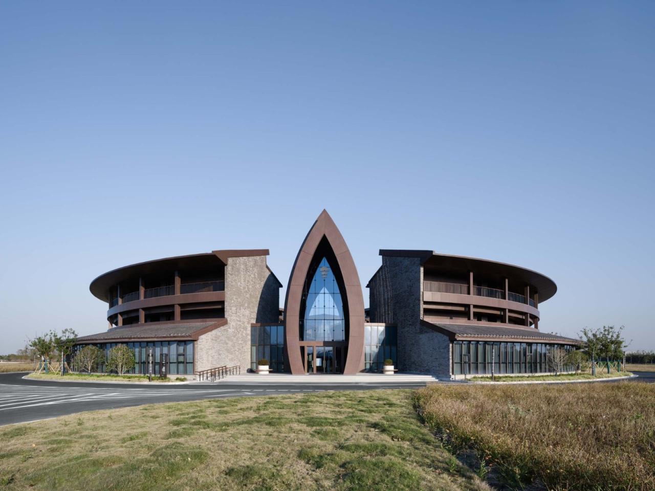 BIM建筑|世界乡村旅游大会永久会址 / 米丈建筑