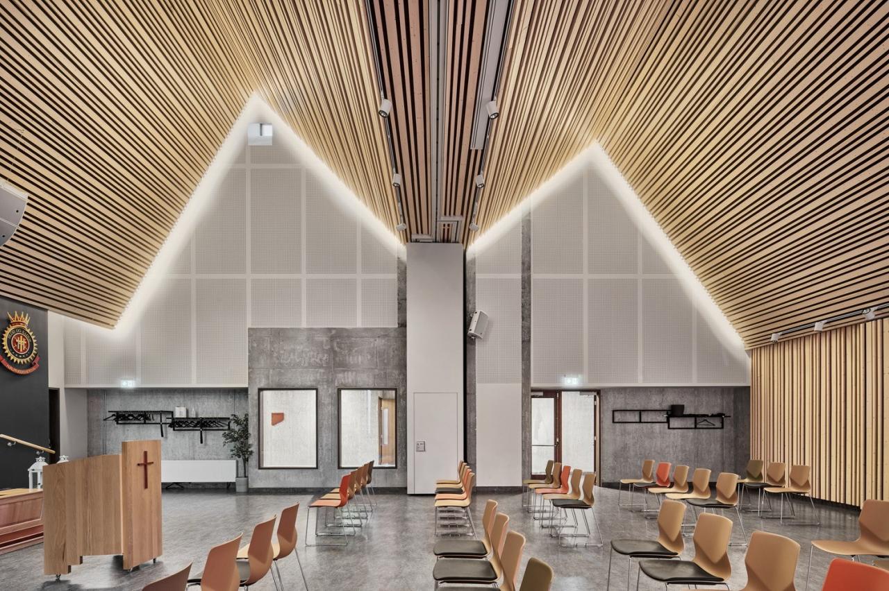 BIM建筑|救世军冰岛总部 / Teiknistofan Tröo