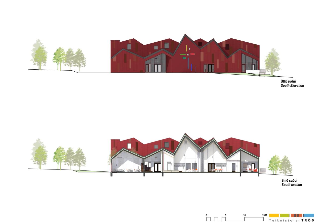 BIM建筑|救世军冰岛总部 / Teiknistofan Tröo