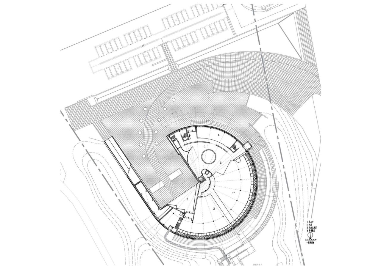 BIM建筑|济宁运河文化艺术中心 / 筑境设计