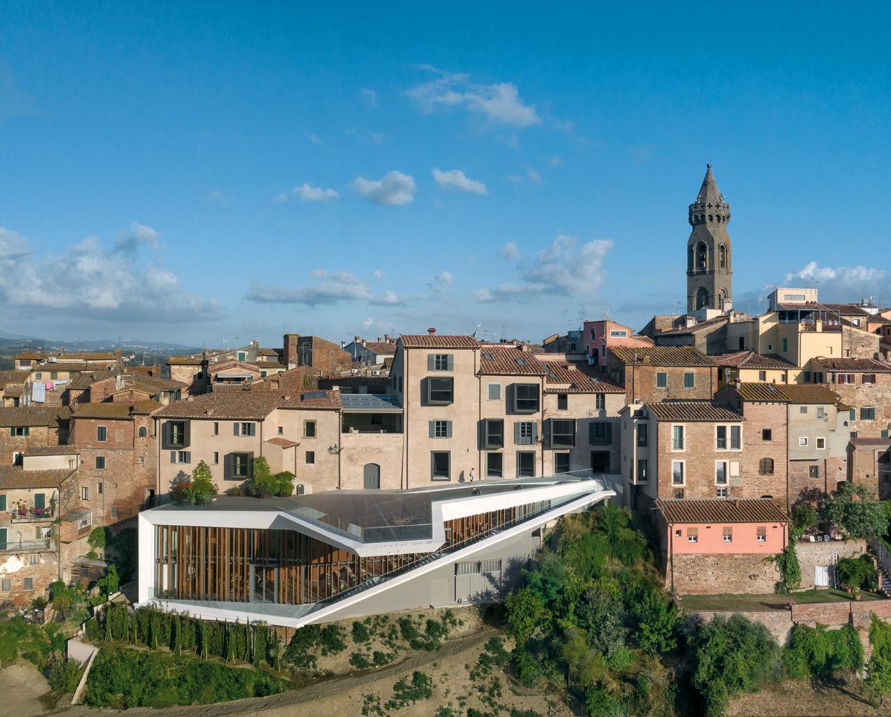 BIM建筑|托斯卡纳“山谷浮桥” / MC A新作