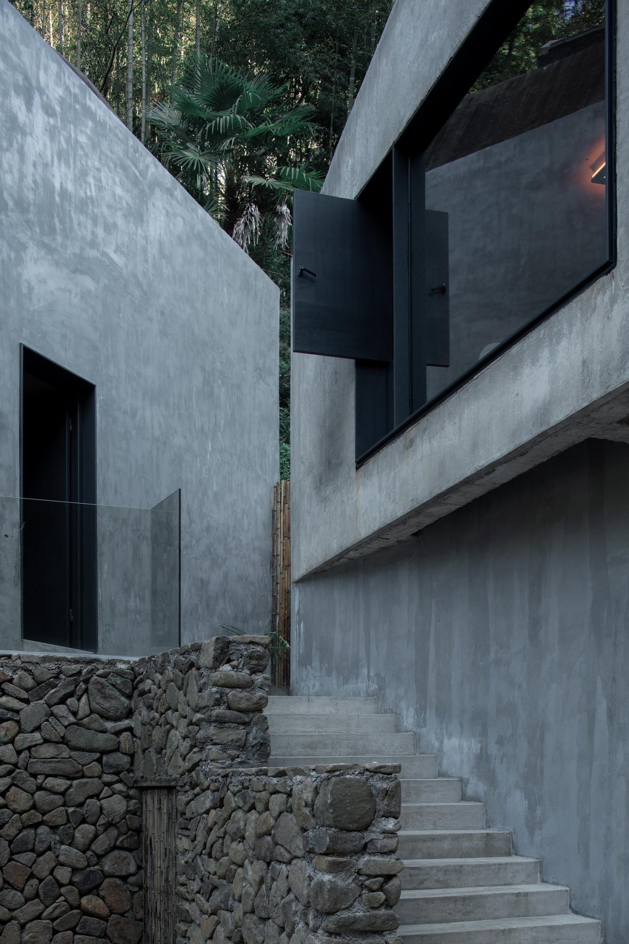 BIM建筑|桐庐流云乡墅，山野间的隐世秘境 / MDO木君建筑设计