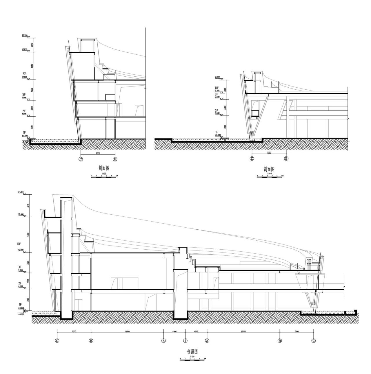 BIM建筑|济宁运河文化艺术中心 / 筑境设计