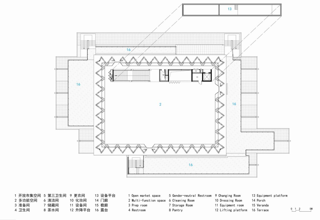 BIM建筑|市集美术馆——西塘东区一号楼的叠合形制 / 山水秀建筑事务所