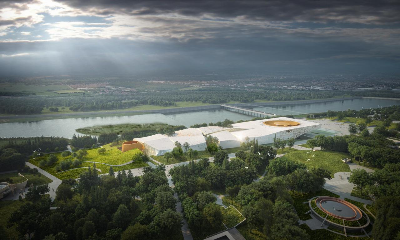 BIM建筑|古蜀玉璋：三星堆博物馆新馆方案设计 / 北京市建筑设计研究院有限公司