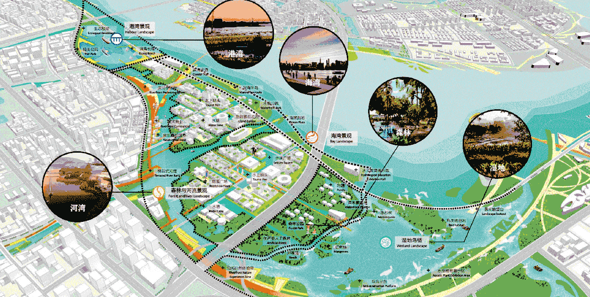 BIM建筑| UPDIS与Aedas联合体赢得厦门新机场片区城市设计国际方案竞赛