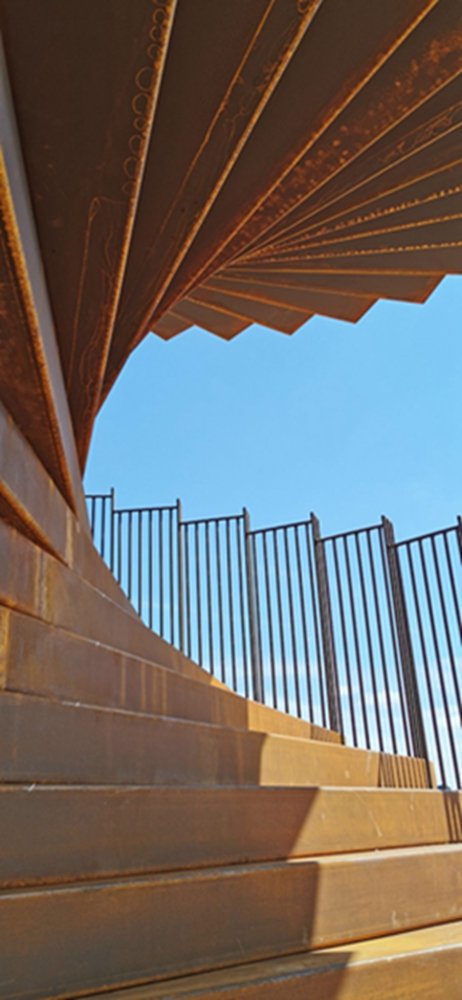 BIM建筑|BIG设计双螺旋观景塔