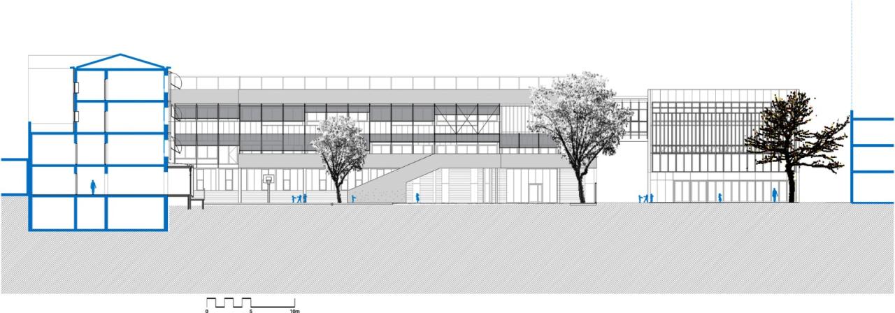 BIM建筑|小学扩建：Mar Bella 学校 / SUMO arquitectes