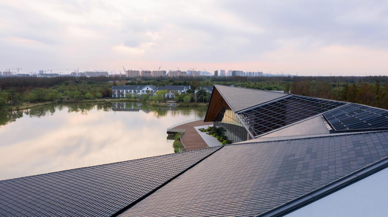 BIM建筑|长兴岛郊野公园游客中心 / 米川工作室 + 水石设计