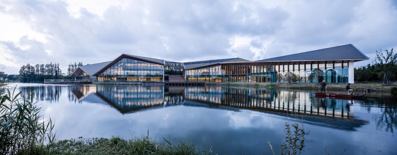 BIM建筑|长兴岛郊野公园游客中心 / 米川工作室 + 水石设计