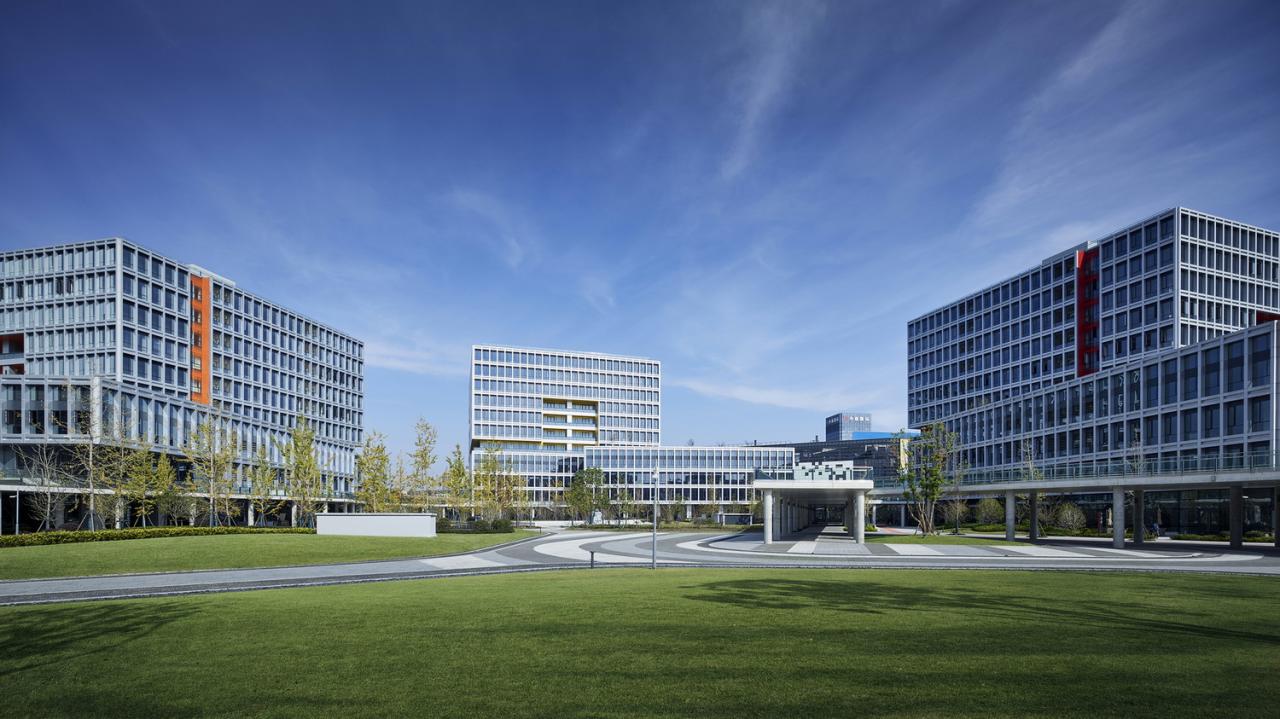 BIM建筑|阿里巴巴杭州软件生产基地二期 / 浙江省建筑设计研究院