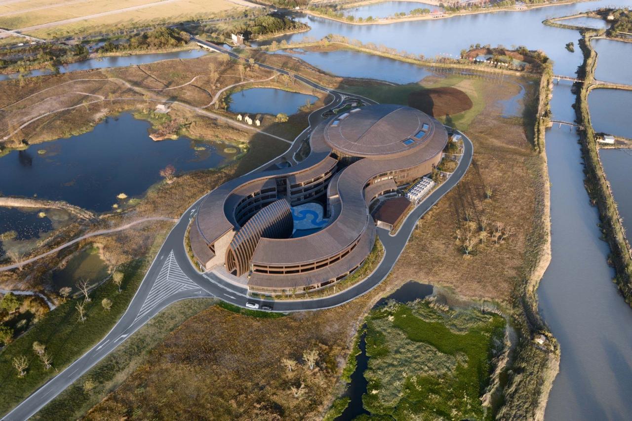 BIM建筑|世界乡村旅游大会永久会址 / 米丈建筑