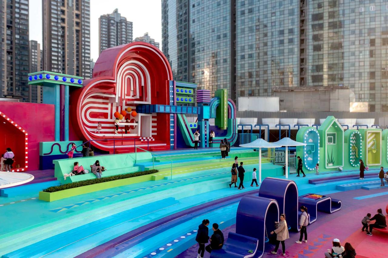 BIM建筑|屋顶公共空间改造：彩虹之上 / 佰筑建筑设计咨询（上海）有限公司