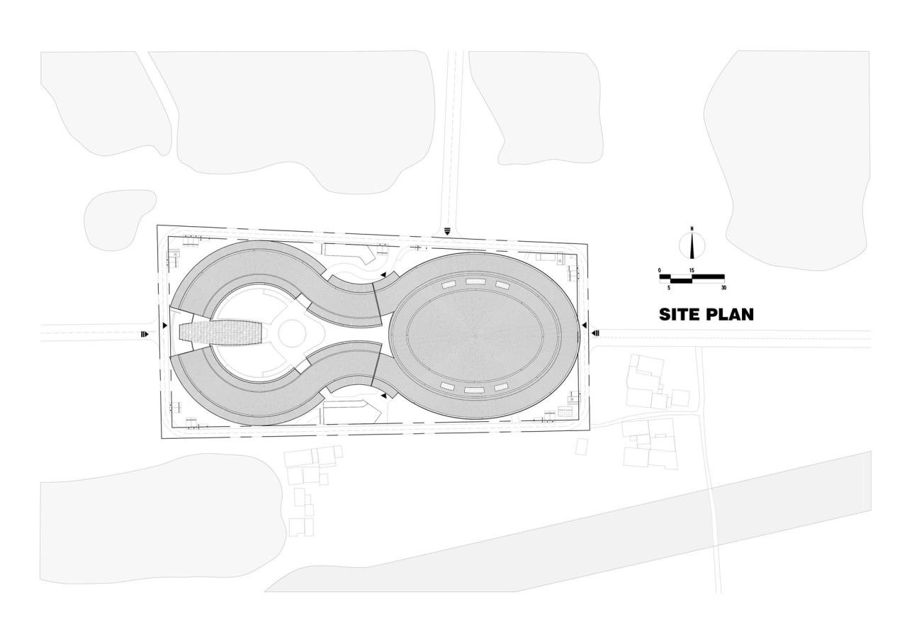 BIM建筑|世界乡村旅游大会永久会址 / 米丈建筑