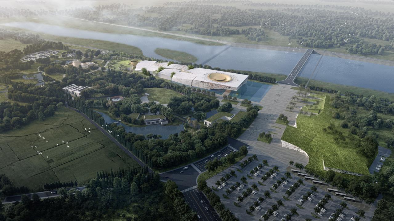 BIM建筑|古蜀玉璋：三星堆博物馆新馆方案设计 / 北京市建筑设计研究院有限公司