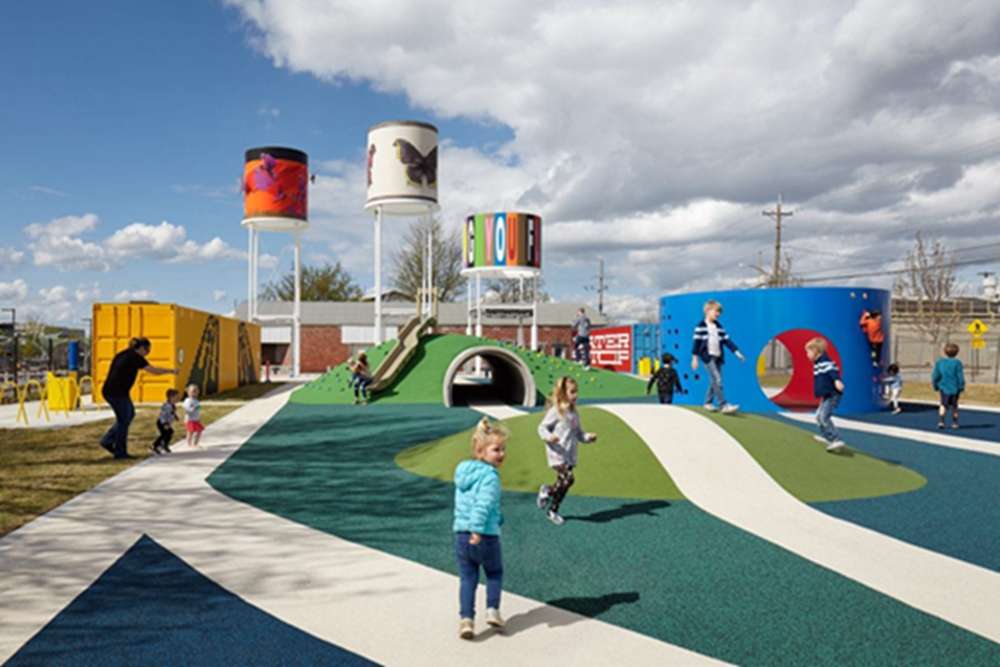 BIM建筑|罗斯·巴尼在阿肯色州设计公共公园