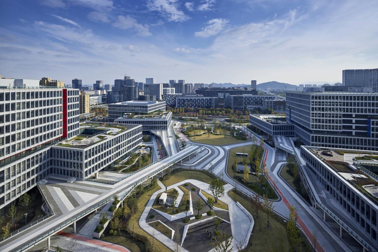 BIM建筑|阿里巴巴杭州软件生产基地二期 / 浙江省建筑设计研究院