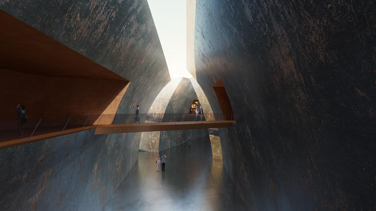 BIM建筑|古蜀玉璋：三星堆博物馆新馆方案设计 / 北京市建筑设计研究院有限公司