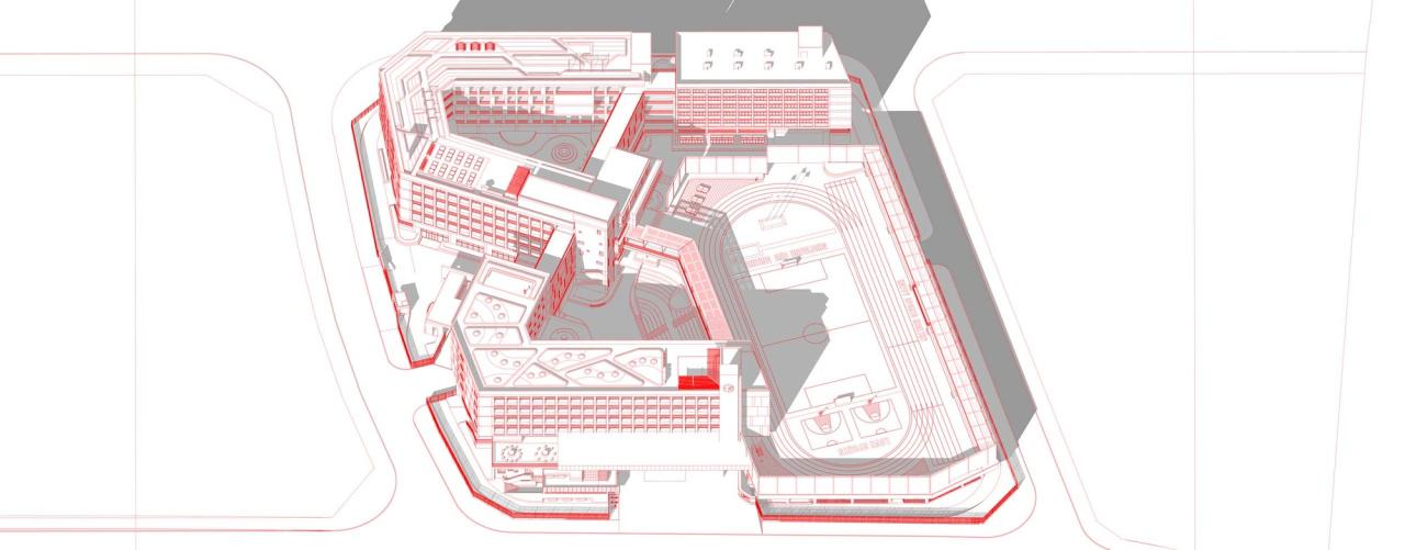 BIM建筑|深圳坪山区日新小学 / 申都设计