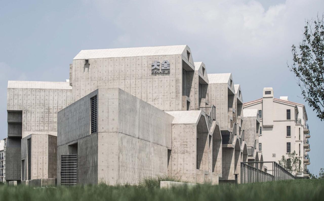 BIM建筑|宠物酒店：犬舍 / 高目建筑