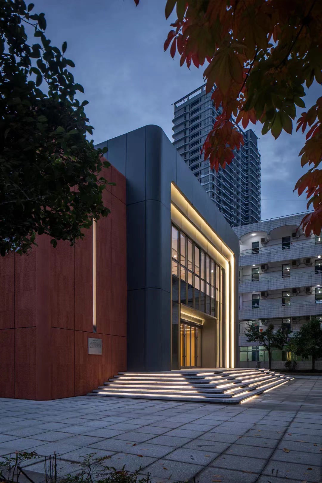 BIM建筑|回忆中学时光， 是否有陪伴着一座大礼堂？| UUA