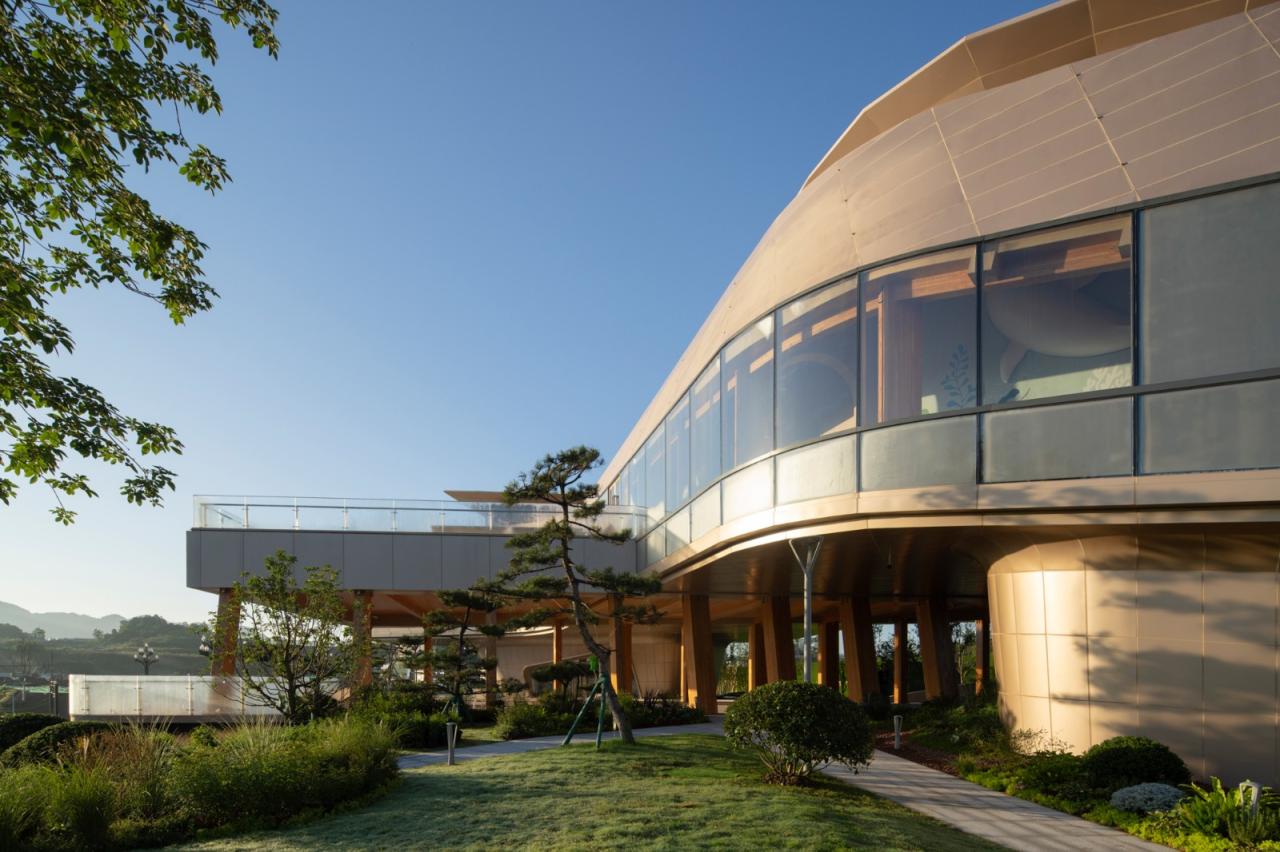 BIM建筑|木构建造设计一体化 l 宜宾白兰美学馆：建筑如何在地生长？