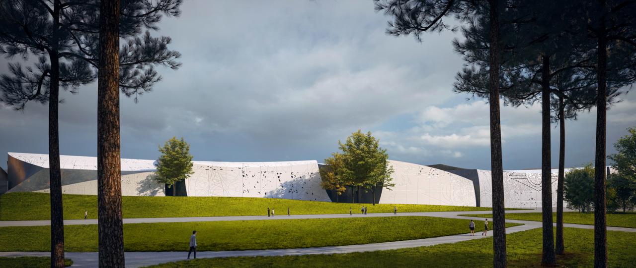 BIM建筑|古蜀玉璋：三星堆博物馆新馆方案设计 / 北京市建筑设计研究院有限公司