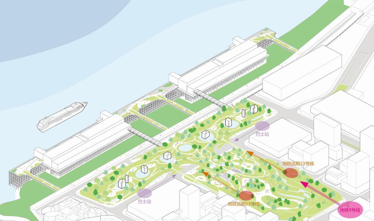 BIM建筑|“龙门吊” | MAD赢得重庆寸滩国际邮轮中心竞赛