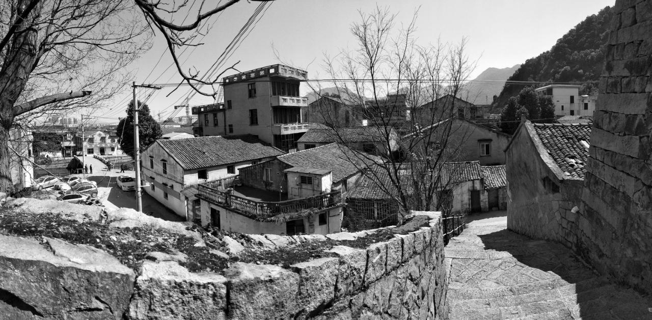 BIM建筑|山村改造中的小品建筑：山根之花 ／谱观建筑