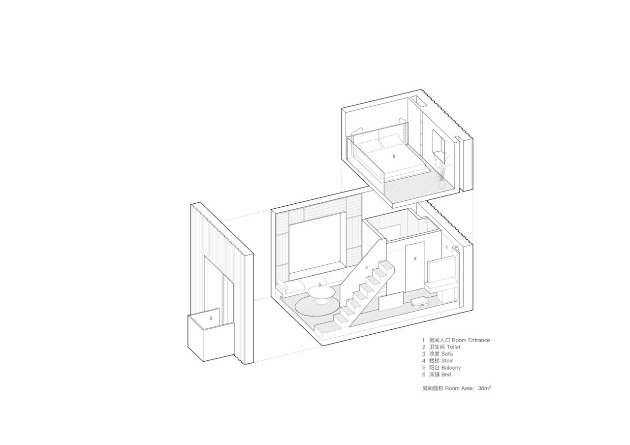 BIM建筑|阿那亚唐舍酒店 / B.L.U.E. Architecture Studio
