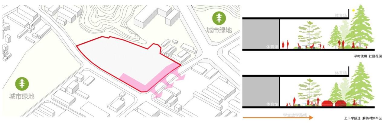 BIM建筑|山间学堂：深圳市第三十三高级中学（中标候选方案） / 上海华都建筑规划设计有限公司