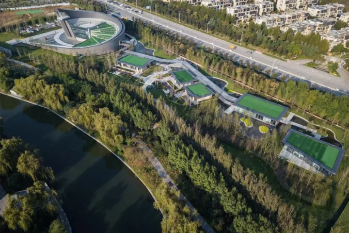 BIM建筑|济宁运河文化艺术中心 / 筑境设计