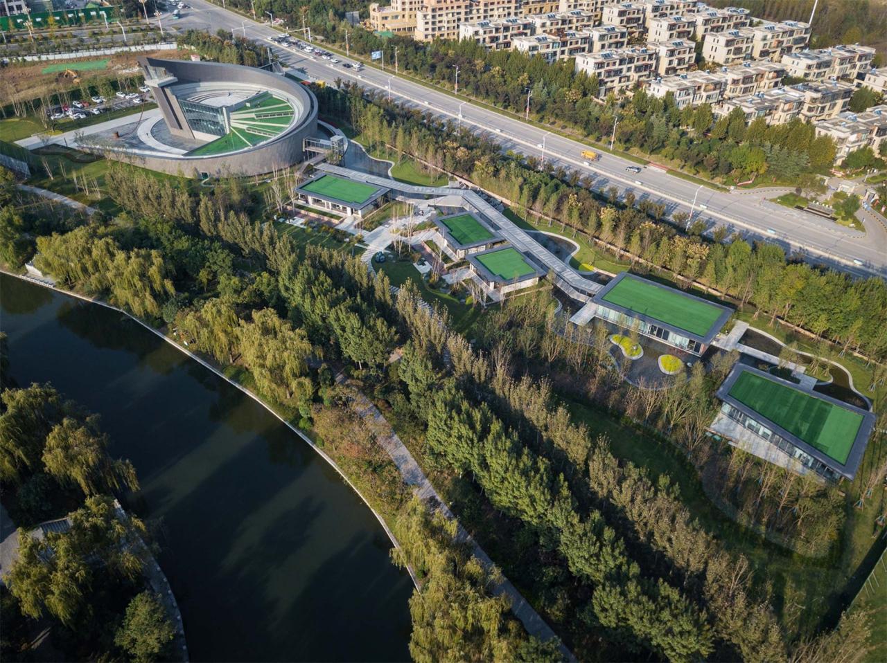 BIM建筑|济宁运河文化艺术中心 / 筑境设计