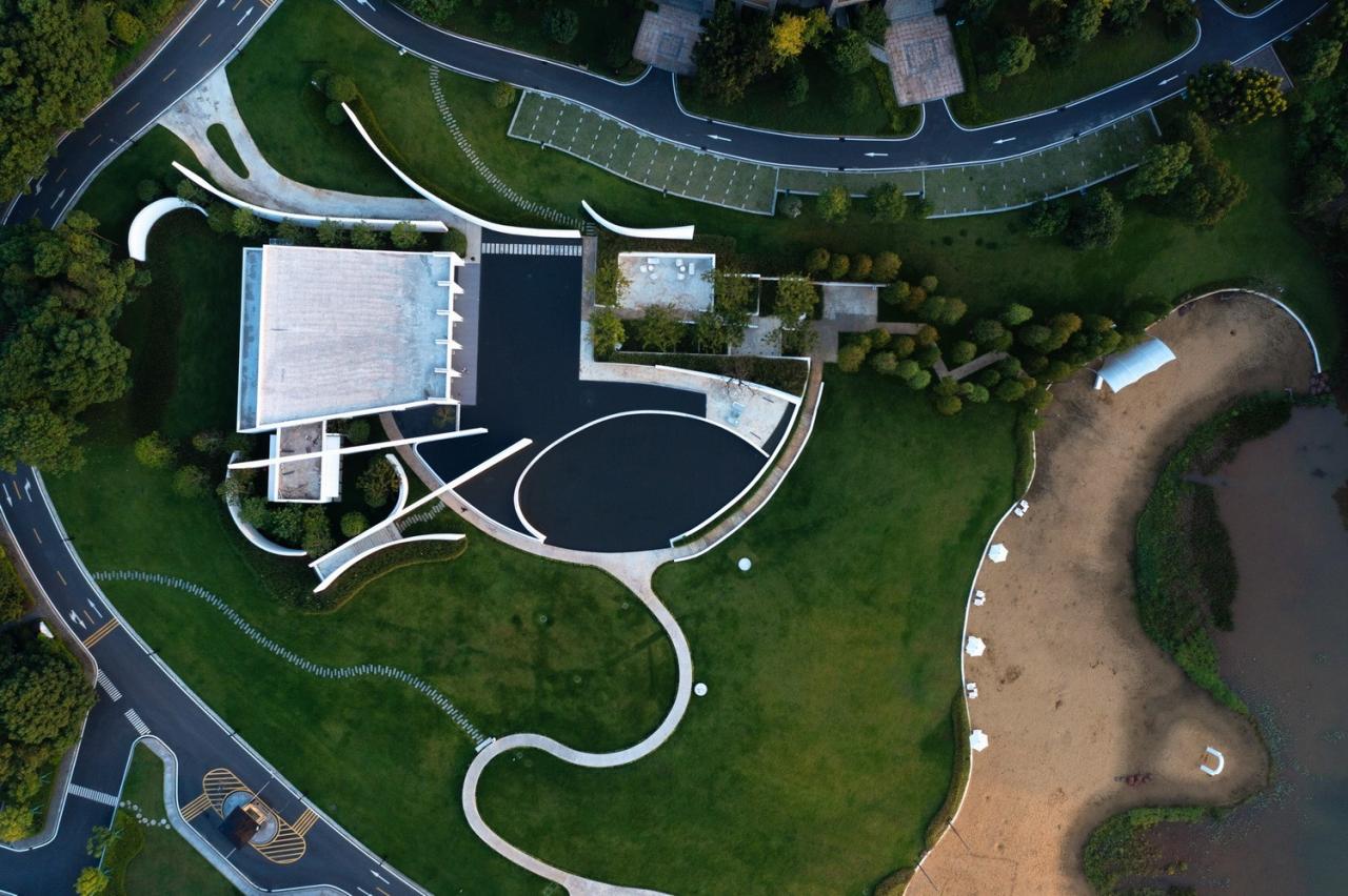 BIM建筑|庐山西海艺术中心 / PLAT ASIA郑东贤工作室