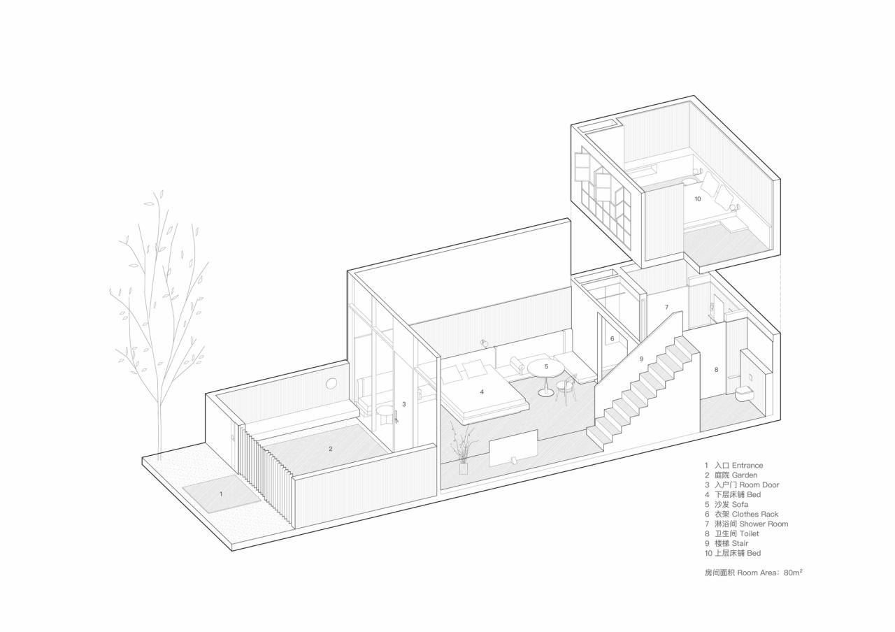 BIM建筑|阿那亚唐舍酒店 / B.L.U.E. Architecture Studio
