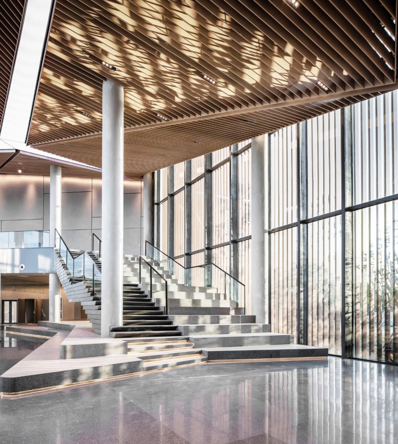 BIM建筑|长兴岛郊野公园游客中心 / 米川工作室 + 水石设计