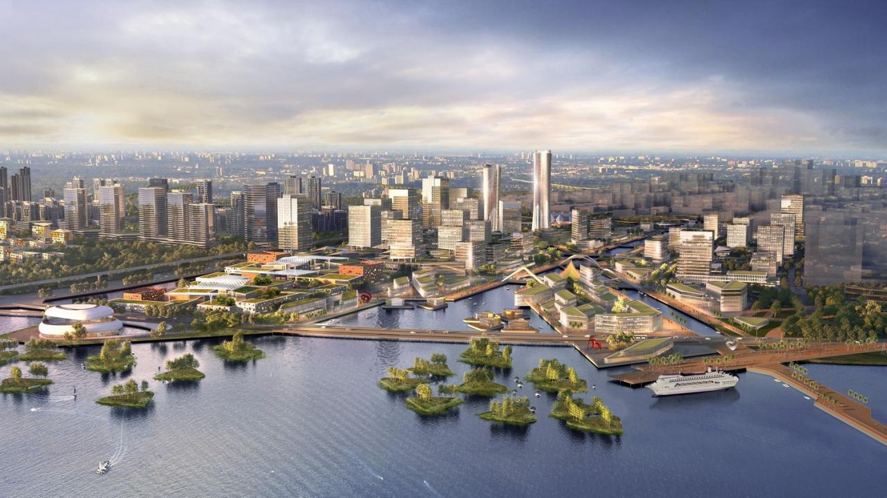 BIM建筑| UPDIS与Aedas联合体赢得厦门新机场片区城市设计国际方案竞赛