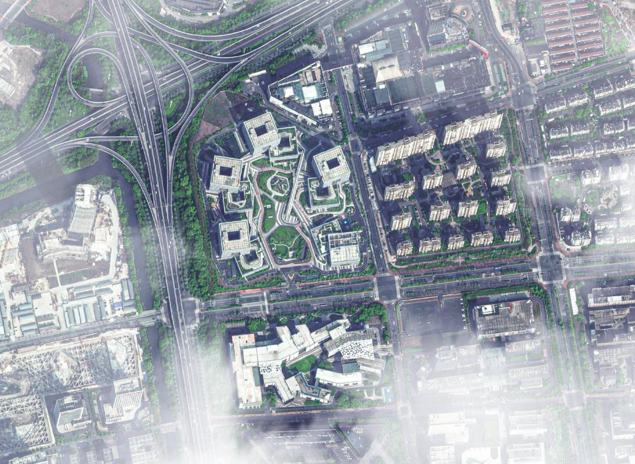 BIM建筑|阿里巴巴杭州软件生产基地二期 / 浙江省建筑设计研究院