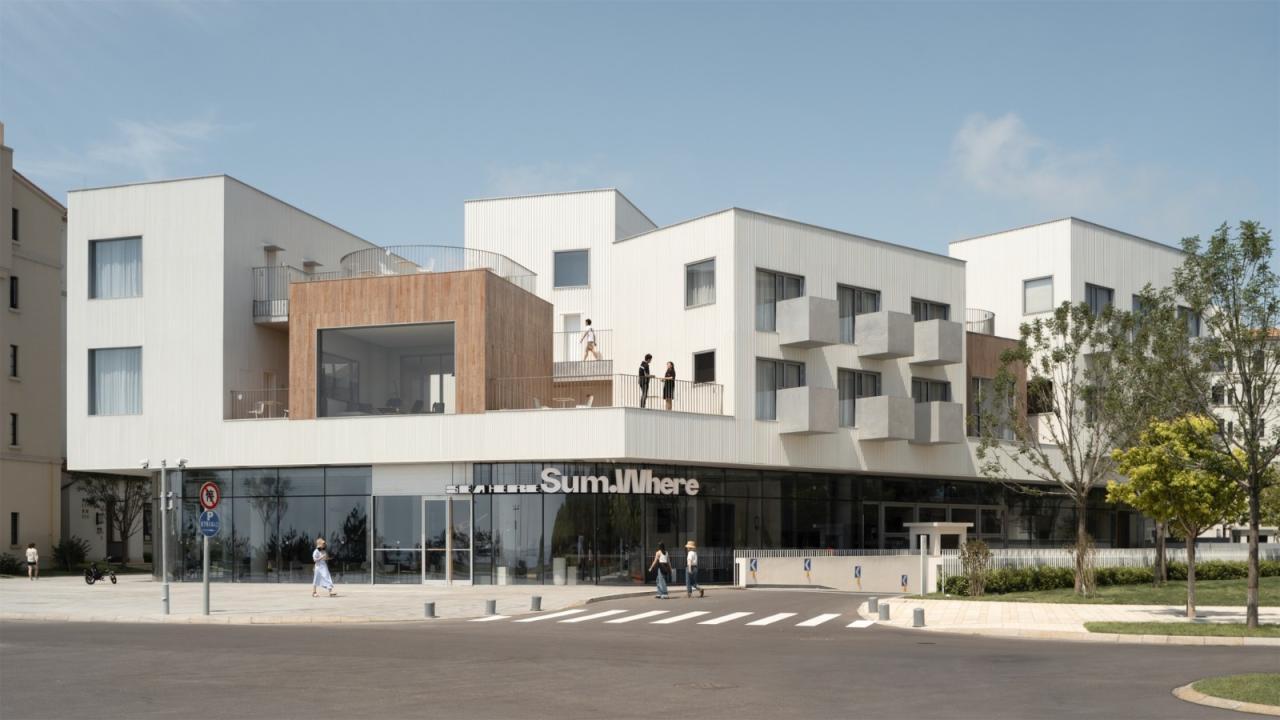 BIM建筑|阿那亚唐舍酒店 / B.L.U.E. Architecture Studio