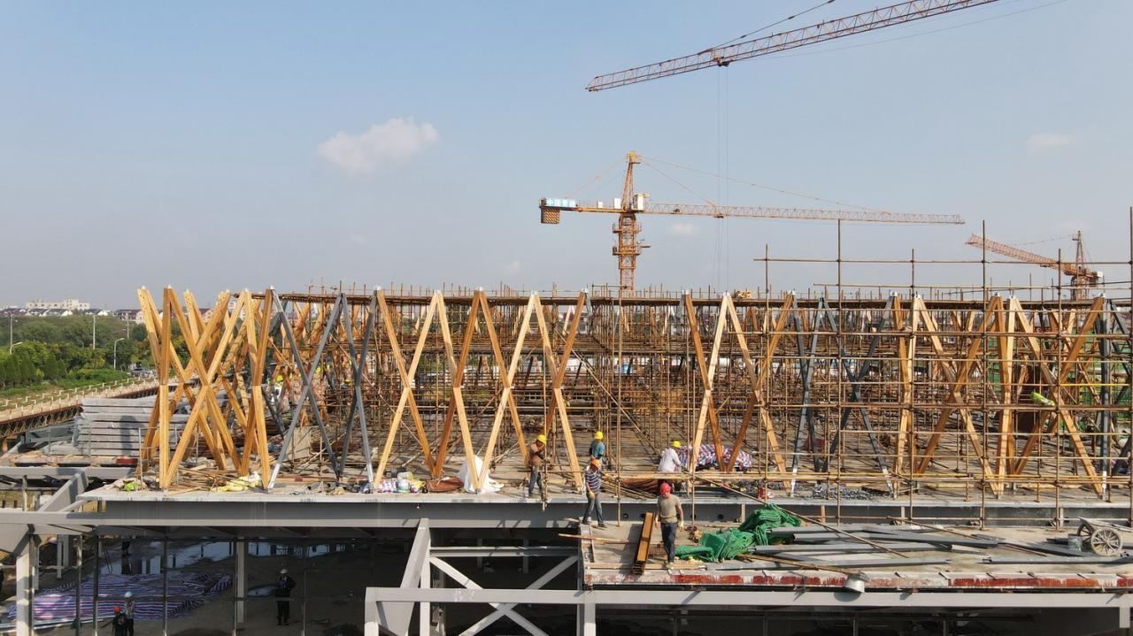 BIM建筑|市集美术馆——西塘东区一号楼的叠合形制 / 山水秀建筑事务所