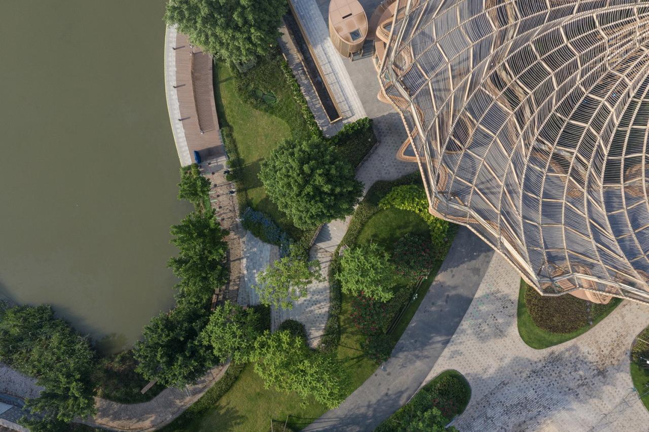 BIM建筑|古劳水乡文化生态旅游度假区宾客中心 / 深圳华汇设计