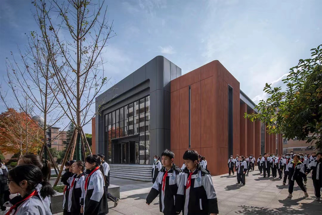 BIM建筑|回忆中学时光， 是否有陪伴着一座大礼堂？| UUA